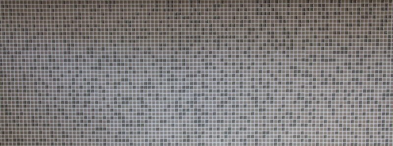 Mosaico dipinto a mano ECO Recycling GLAS Smalto crema vetro opaco MOS140-03C_m