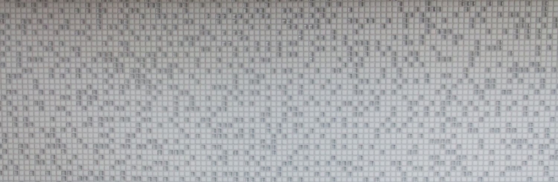 Mosaico dipinto a mano ECO Recycling GLAS Smalto bianco opaco MOS140-07W_m