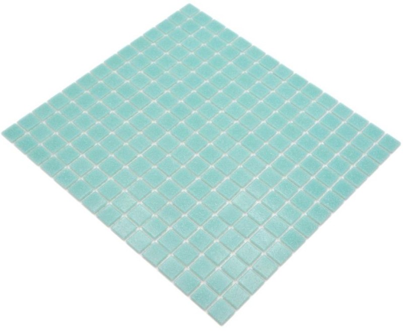 Campione a mano di piastrelle di mosaico in vetro verde piastrelle da parete bagno piastrelle doccia splashback piastrelle backsplash MOS200-A62-N_m