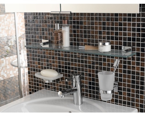 Campione a mano di mosaico in vetro Goldstar marrone piastrella da parete piastrella bagno piastrella doccia splashback piastrella backsplash MOS54-1306_m