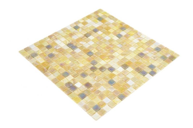 Campione a mano di piastrelle di mosaico in vetro color sabbia piastrelle da parete bagno piastrelle doccia alzatina piastrelle backsplash MOS58-1204_m