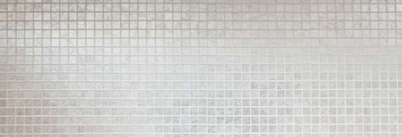 Piastrella di mosaico decorata a mano Mosaico di vetro traslucido Struttura in argento cristallino BAGNO WC Cucina PARETE MOS68-4SB11_m