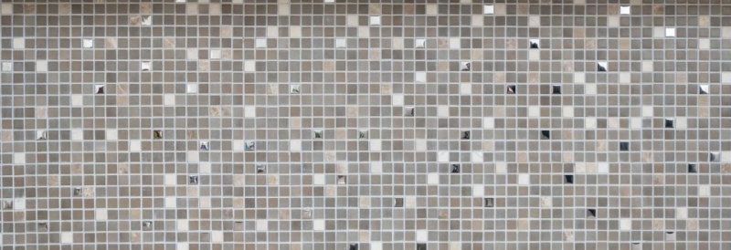 Piastrella di mosaico dipinta a mano pietra traslucida bianca SETA BAGNO WC CUCINA MURO MOS91-0214_m