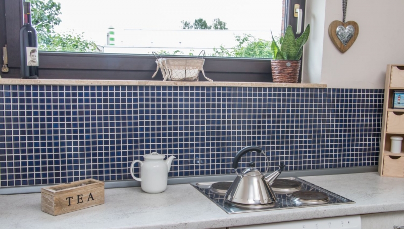Piastrella a mosaico in ceramica COBALTO BLU SCURO Alzatina cucina bagno MOS18-0405_f