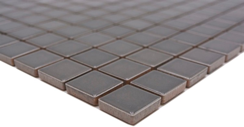 Piastrella a mosaico ceramica metallo grigio alzatina cucina BAD MOS18D-0204_f