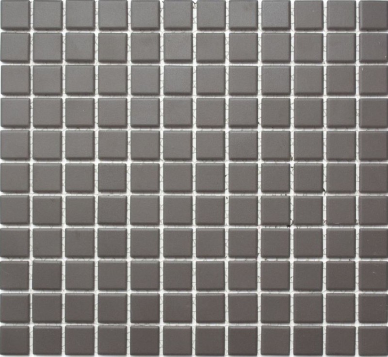 Piastrella a mosaico in ceramica marrone non smaltata piastrella da bagno MOS18-CU050_f