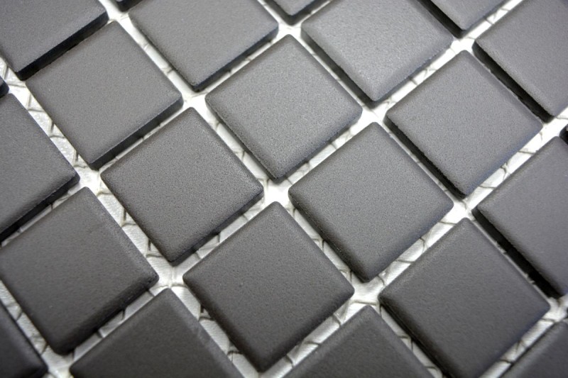 Piastrella a mosaico in ceramica marrone non smaltata piastrella da bagno MOS18-CU050_f