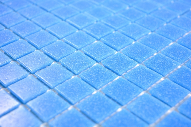 Mosaico piastrelle vetro blu piastrelle bagno piastrelle doccia splashback piastrelle backsplash MOS200-A14-N_f | 10 mosaico tappetini