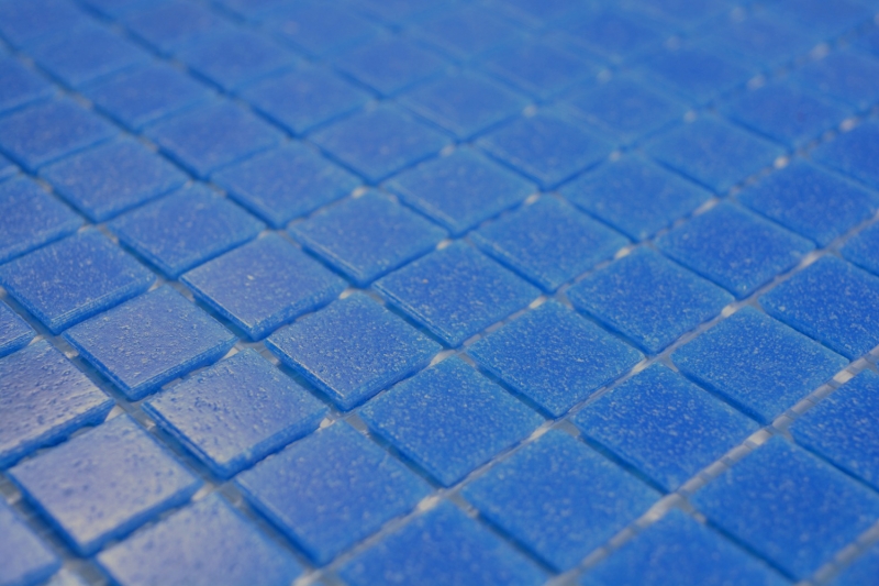 Piastrella a mosaico in vetro blu scuro piastrella da parete bagno piastrella doccia splashback piastrella backsplash MOS200-A15-N_f | 10 tappetini a mosaico