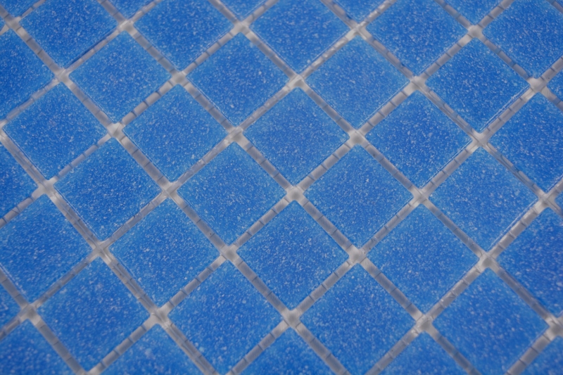 Piastrella a mosaico in vetro blu scuro piastrella da parete bagno piastrella doccia splashback piastrella backsplash MOS200-A15-N_f | 10 tappetini a mosaico