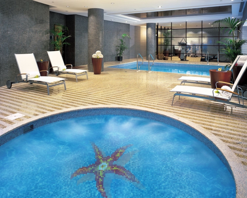 Mosaico per piscina tessere di vetro azzurro blu carta-legante MOS52-0402_Papier_f | 10 tessere di mosaico