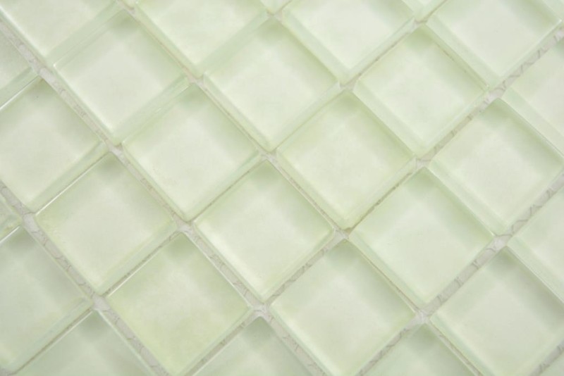 Mosaico trasparente in vetro cristallo blu fluorescente piastrelle parete backsplash cucina bagno MOS88-0104_f | 10 tappetini mosaico