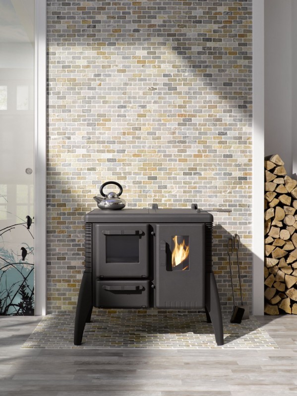 Piastrella a mosaico quarzite pietra naturale mattone quarzite alzatina cucina beige grigio MOS36-0208_f