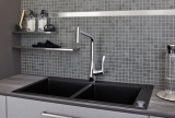 Piastrella a mosaico SLIP-RESISTANT SHOWER BASIN STONE GREY MATT MOS18-0208-R10_f