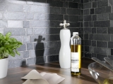 Piastrella a mosaico ardesia pietra naturale Brick antracite Black Jack MOS34-0208_f