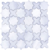 Piastrella di mosaico ceramica combinazione di piastrelle grigio opaco backsplash cucina MOS13-SXS05_f