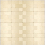 Piastrella di mosaico Mosaico autoadesivo combinato metallo oro cucina bagno MOS200-4G87
