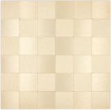 Piastrella di mosaico Mosaici autoadesivi metallo oro cucina backsplash MOS200-4G99