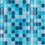 Mosaico di vetro piastrelle blu benzina cucina bagno piastrelle backsplash MOS88-XCE95