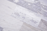 Mosaico dipinto a mano Mosaico autoadesivo Alluminio effetto legno shabby chic grigio Subway MOS200-4S49_m