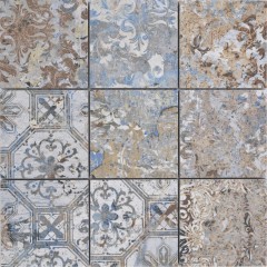 Mosaico ceramico gres porcellanato forte multicolore opaco parete pavimento cucina bagno doccia MOS23-95CV