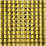 Piastrella diamante mosaico oro lucido parete cucina bagno doccia MOS130-GO823