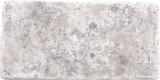 Piastrelle di mosaico in pietra naturale travertino bianco-grigio opaco parete pavimento cucina bagno doccia MOSF-45-M470