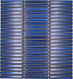 Ceramica mosaico piastrelle blu cobalto lucido parete cucina bagno doccia MOS24-CG51_f