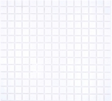 Piastrella di vetro per mosaico Super White per piscina - MOS200-A01