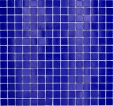 Mosaico di vetro Blu oltremare Blu scuro Mosaico di piscina Mosaico di piscina Mosaico di piastrelle incollate su carta MOS200-A20