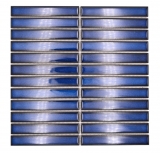 Bacchette in ceramica per mosaico Modern Art blu cobalto lucido MOS24-S40