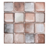Piastrella di vetro per mosaico Retro Vinatage Stile cemento Beige pastello MOS88-S06
