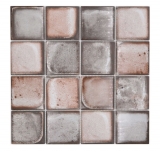 Piastrella di vetro per mosaico Retro Vinatage Stile cemento Grigio pastello Beige MOS88-S08