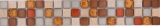 Pietra naturale bordo decorativo modanatura battiscopa vetro mosaico bordo accento decorazione - MOS92-BO1109