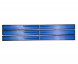 Bordo a mosaico bacchette blu specchiato lucido MOS24BOR-CS46