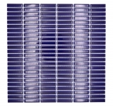 Ceramica mosaico blu cobalto lucido bambù look mosaico piastrelle cucina muro piastrelle backsplash bagno doccia muro MOS24-BM5_f