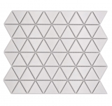 Ceramica mosaico bianco opaco aspetto triangolare piastrelle mosaico cucina piastrelle backsplash bagno doccia parete MOS13-t41_f