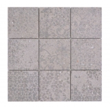 Mosaico ceramico grigio opaco aspetto retrò piastrelle mosaico cucina piastrelle backsplash bagno doccia parete MOS23-G7_f