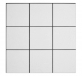 Piastrelle di mosaico autoadesive bianco opaco piastrelle di mosaico cucina muro piastrelle backsplash bagno MOS200-W01_f