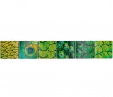 Border Border mosaico verde lucido aspetto fauna selvatica piastrelle mosaico cucina piastrelle specchio bagno doccia parete MOS78BOR-W88_f