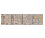 Border Border mosaico mix chiaro multicolore opaco effetto tappeto piastrelle mosaico cucina piastrelle muro specchio bagno doccia MOS16BOR-71CS_f