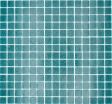 Piastrella di vetro a mosaico turchese scuro verde lucido aspetto piscina piastrella di mosaico parete cucina piastrella specchio bagno doccia parete MOS200-A67_f