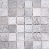 Jasba Ronda mosaico in gres ceramico effetto cemento opaco cucina bagno doccia MOSJBR201 1 tappetino