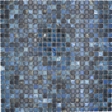 Jasba Agrob Buchtal Fresh Marble & More mosaico in ceramica gres labradorite blu lucido aspetto marmo cucina bagno doccia MOSJBMM26 1 tappetino