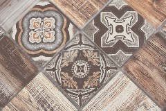 Campione a mano quadrato Crystal mix brown wall backsplash Mos160-w200_m