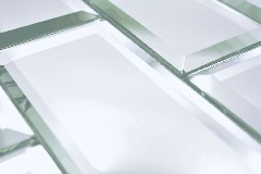 Mano modello rettangolare Specchio Metro grande parete piastrelle specchio cucina doccia bagno MOS180-07_m