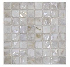 Mosaico piscina mosaico piscina mosaico vetro avorio crema beige shimmer iridescente parete pavimento cucina bagno doccia MOS220-71380U