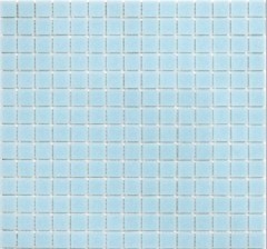 Schwimmbad mosaico piastrella Mosaico per piscina Mosaico di vetro Azzurro incollato su carta - MOS200-A11-P_f