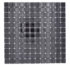 Mosaico piscina piastrella di mosaico piscina mosaico nero parete doccia SPAGNA - MOS220-25900U_f