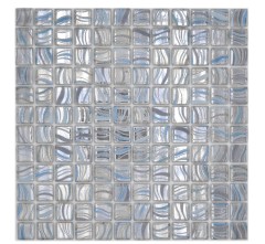 Mosaico piscina piastrella di mosaico argento blu oro turchese accenti doccia parete SPAGNA - MOS220-78254U_f